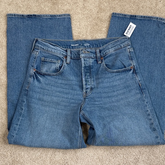 Old Navy Denim - Old Navy Women 's Sloughy Wide Leg Jeans
